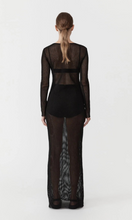 Load image into Gallery viewer, ST. AGNI Mesh Long Sleeve Dress
