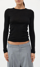 Load image into Gallery viewer, ST. AGNI Organic Cotton Soft Rib Long Sleeve Top
