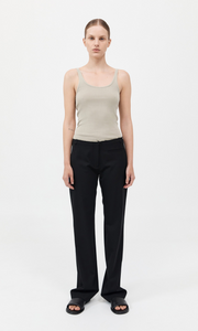 ST. AGNI Raw Edge Pants