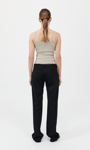 ST. AGNI Raw Edge Pants