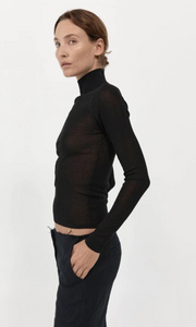 ST. AGNI Second Skin Knit Top