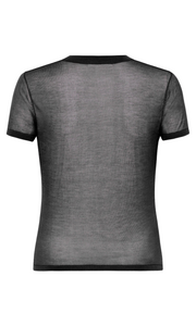 ST. AGNI Sheer Baby Tee