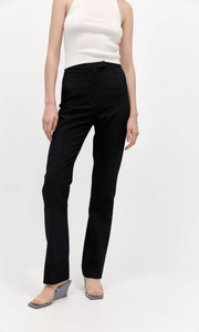 ST. AGNI Slim Panelled Trousers