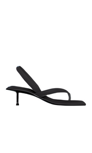 ST. AGNI Sling Back Thong Heel