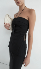 Load image into Gallery viewer, ST. AGNI Strapless Tie Back Top
