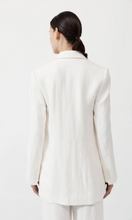 Load image into Gallery viewer, ST. AGNI Tailored Linen Blazer
