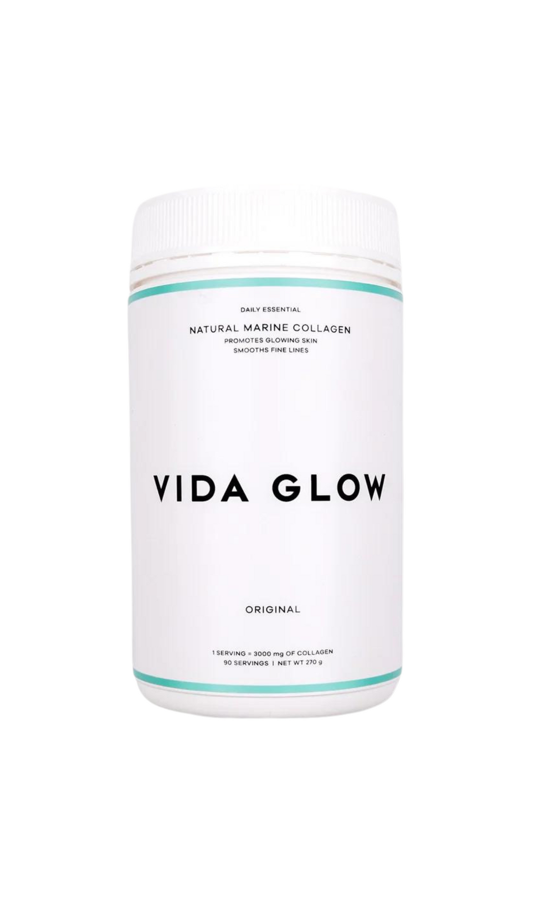 VIDA GLOW | Natural Marine Collagen Powder 270g