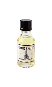 Astier de Villatte Grand Chalet 50ml perfume fragrance in glass bottle, available at Amara Home.