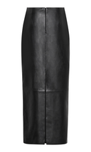 Load image into Gallery viewer, ST. AGNI Leather Column Skirt
