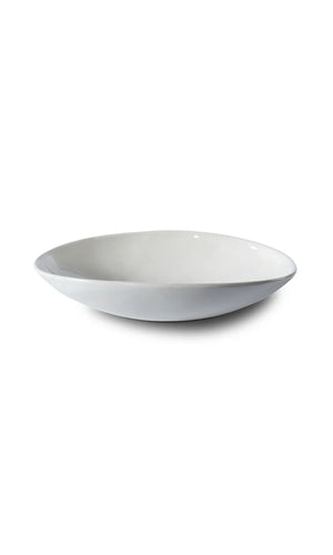 Wonki Ware unique ceramic Etosha Bowl with white wash glaze, handmade in South Africa, available at Amara Home.