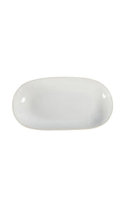 Wonki Ware unique ceramic Rice Dish or salad bowl with white glaze, handmade in South Africa, available at Amara Home.