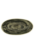 Load image into Gallery viewer, Wonki Ware unique ceramic Usoso dish with black textured glaze, handmade in South Africa, available at Amara Home.
