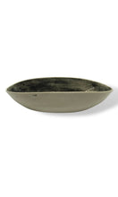 Load image into Gallery viewer, Wonki Ware unique ceramic Usoso dish with black textured glaze, handmade in South Africa, available at Amara Home.
