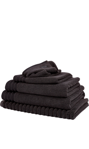 BEMBOKA Bath Towel Range Charcoal