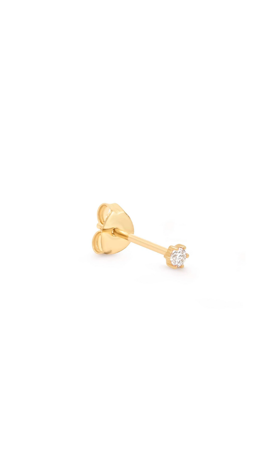 BY CHARLOTTE | Sweet Droplet Diamond Stud