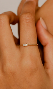 BY CHARLOTTE | Light of the Moon Diamond Ring