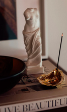 Load image into Gallery viewer, COREY ASHFORD Brass Oyster Incense Holder
