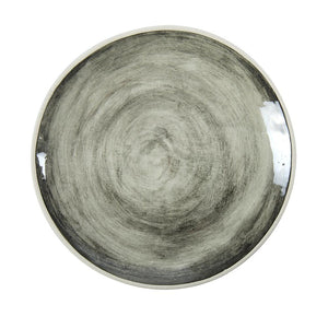 WONKI WARE | Entree Plate | Black Beach Sand