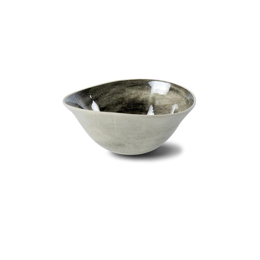 WONKI WARE | Dessert Bowl | Black Beach Sand