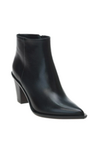 Load image into Gallery viewer, ESTILO EMPORIO | Stacked Heel Leather Boot | Black
