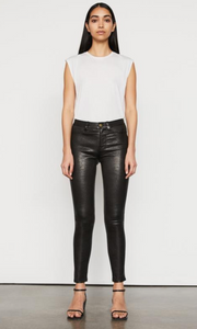 FRAME | Le High Skinny Leather