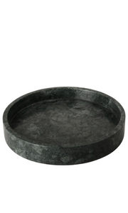 MARBLE | Green Round Tray