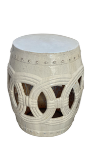 Chinese Ceramic Rope Stool