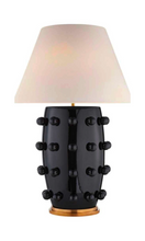 Load image into Gallery viewer, KELLY WEARSTLER Linden Lamp Black
