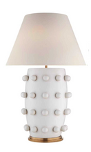 Load image into Gallery viewer, KELLY WEARSTLER Linden Lamp White
