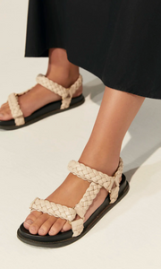 LA TRIBE Elke Braided Sandal