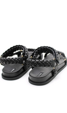 Load image into Gallery viewer, LA TRIBE Elke Braided Sandal
