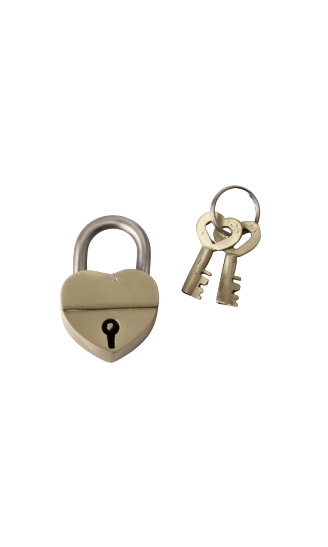 BRASS LOVE LOCK | Large