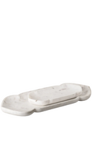 Load image into Gallery viewer, MARBLE | White Mishka Tray | Large
