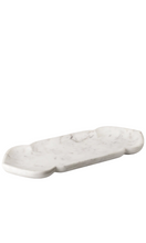 Load image into Gallery viewer, MARBLE | White Mishka Tray | Large
