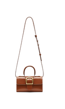 Load image into Gallery viewer, RYLAN 3.2 Cognac Mini Satchel
