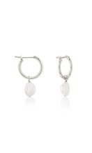 Load image into Gallery viewer, SAINT VALENTINE Mini Keshi Pearl Hoops
