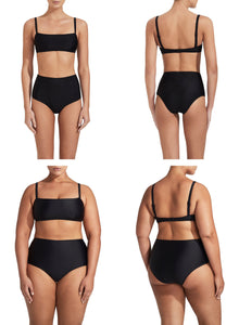 MATTEAU | The High Waist Brief | Black