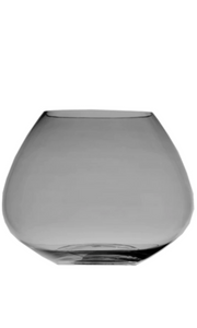 Black Smoke Vase |  Teardrop