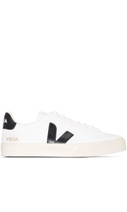 VEJA | Campo | Leather White Black Mens