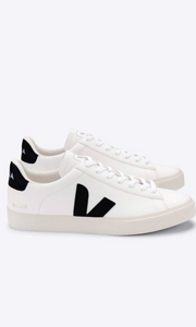 VEJA | Campo | Leather White Black Mens