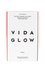 VIDA GLOW | Natural Marine Collagen Peach