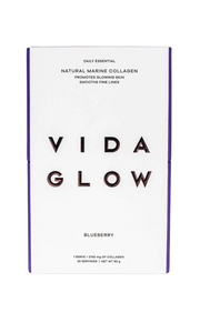 VIDA GLOW | Natural Marine Collagen Blueberry