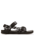 Load image into Gallery viewer, ARIZONA LOVE | Trekky Black Bandana Sandal
