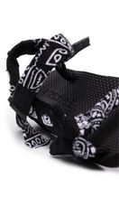 Load image into Gallery viewer, ARIZONA LOVE | Trekky Black Bandana Sandal
