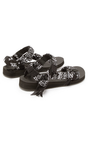 ARIZONA LOVE | Trekky Black Bandana Sandal