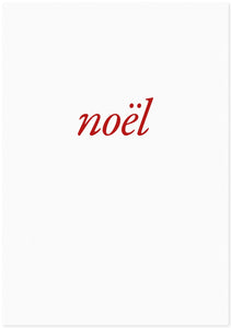 CARDS | Noël | Red