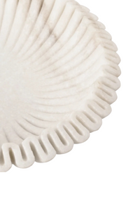 MARBLE | Ruffle Bowl | Medium