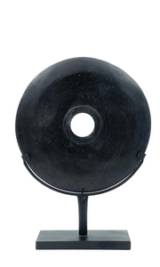 Stone Disc on Stand