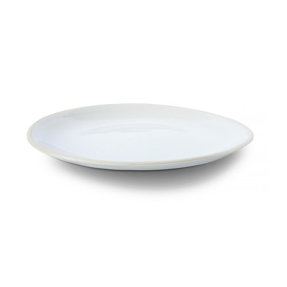 WONKI WARE | Entree Plate | White Beach Sand