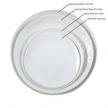 Load image into Gallery viewer, WONKI WARE | Entree Plate | White Beach Sand
